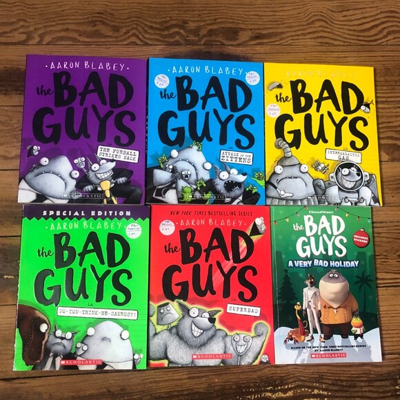 THE BAD GUYS Series - Lot of 6 Books - Picture 1 of 16